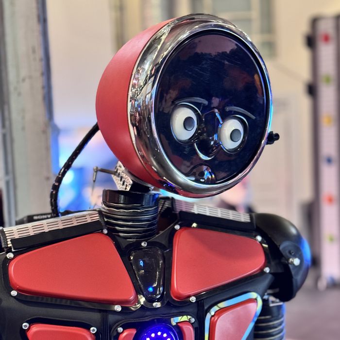 A really friendly robot
